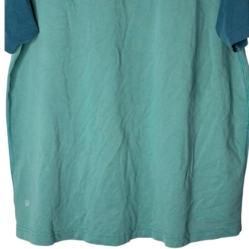 Lululemon In Your Element Short Sleeve Turquoise Sea Desert Teal
